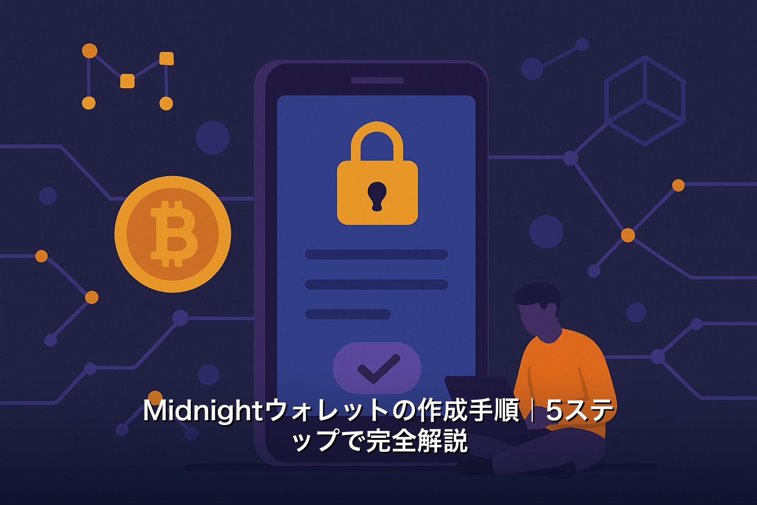 Midnightウォレットの作成手順｜5ステップで完全解説