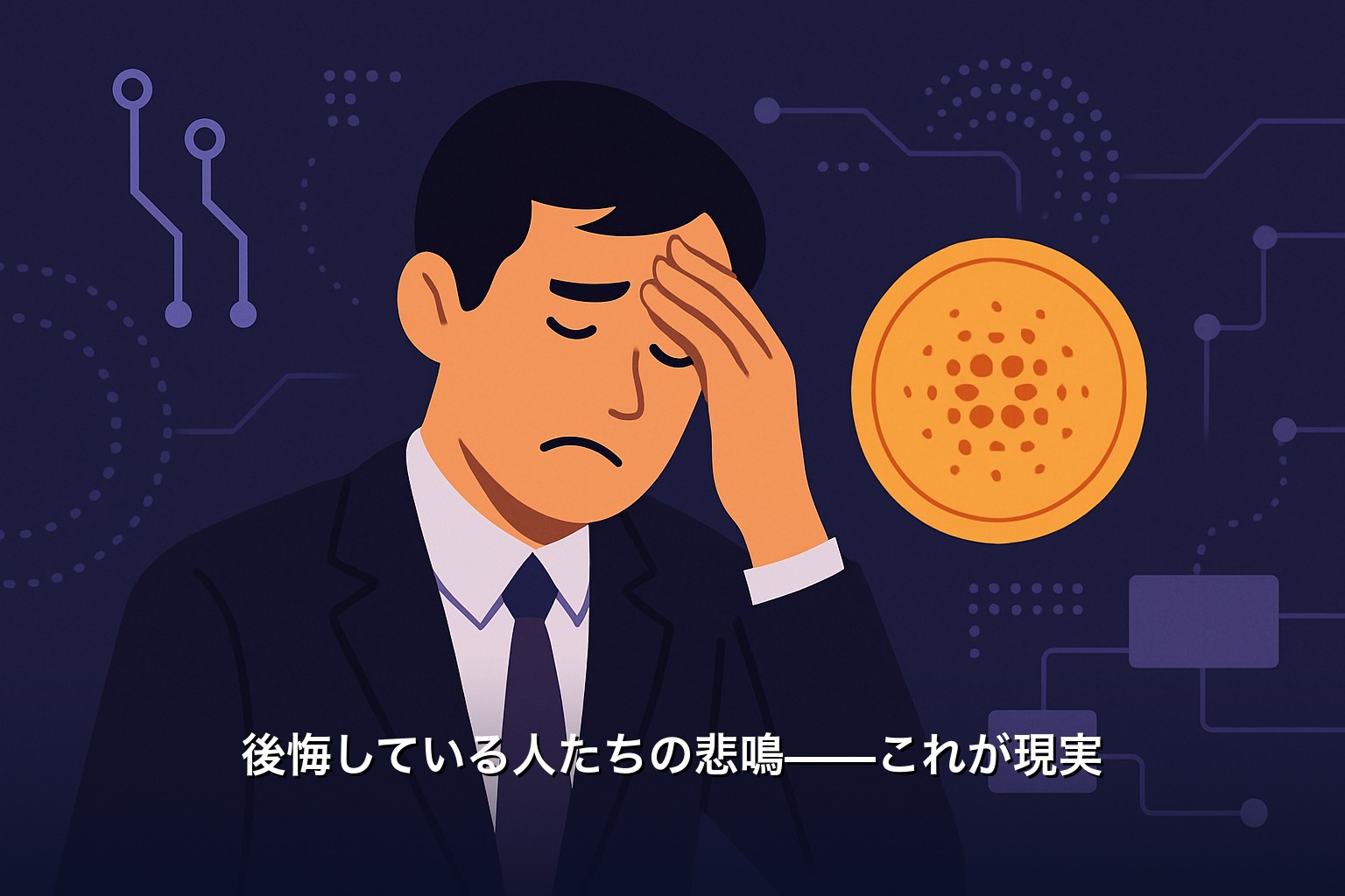 後悔している人たちの悲鳴——これが現実