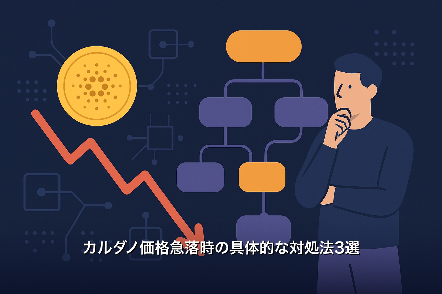 カルダノ価格急落時の具体的な対処法3選