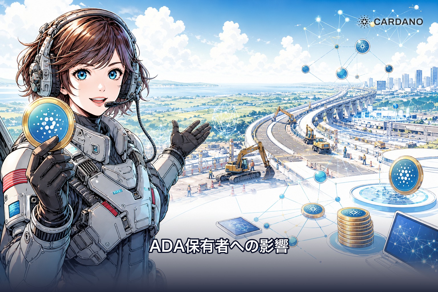 x402 SDK対応がADA保有者のステーキングや保有方法を変えるものではないことを示すイラスト